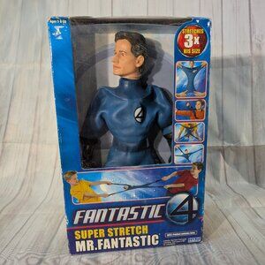 Fantastic 4 Super Stretch Mr. Fantastic Action Figure Toy Biz New in Box